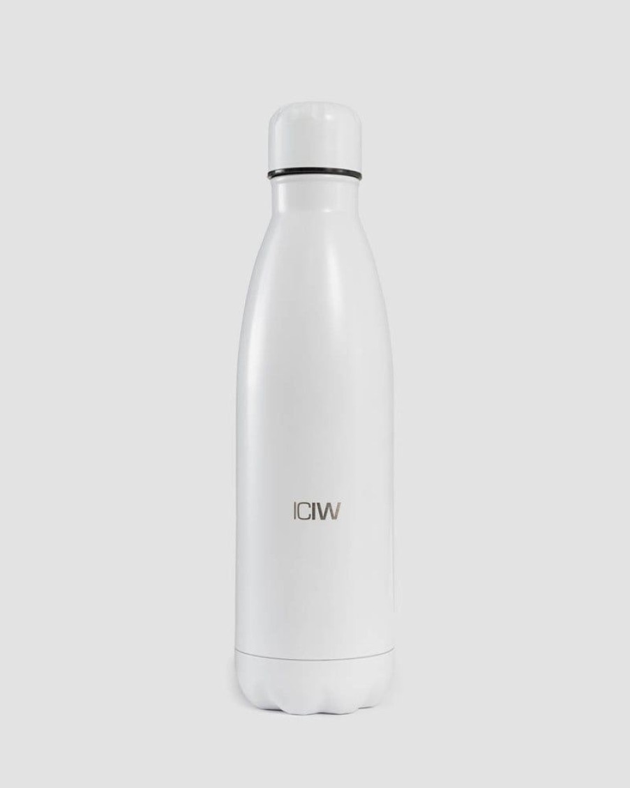 Damer ICIW Shakers, Vandflasker | Water Bottle Stainless Steel 500Ml White