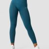 Damer ICIW Tights & Leggings | Define Seamless Scrunch Tights Dk Teal