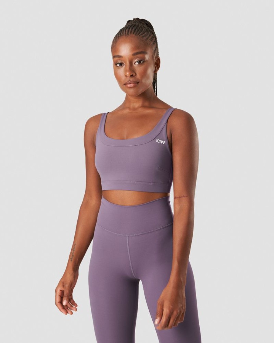 Damer ICIW Sports-Bh'Er | Nimble Sports Bra Faded Violet