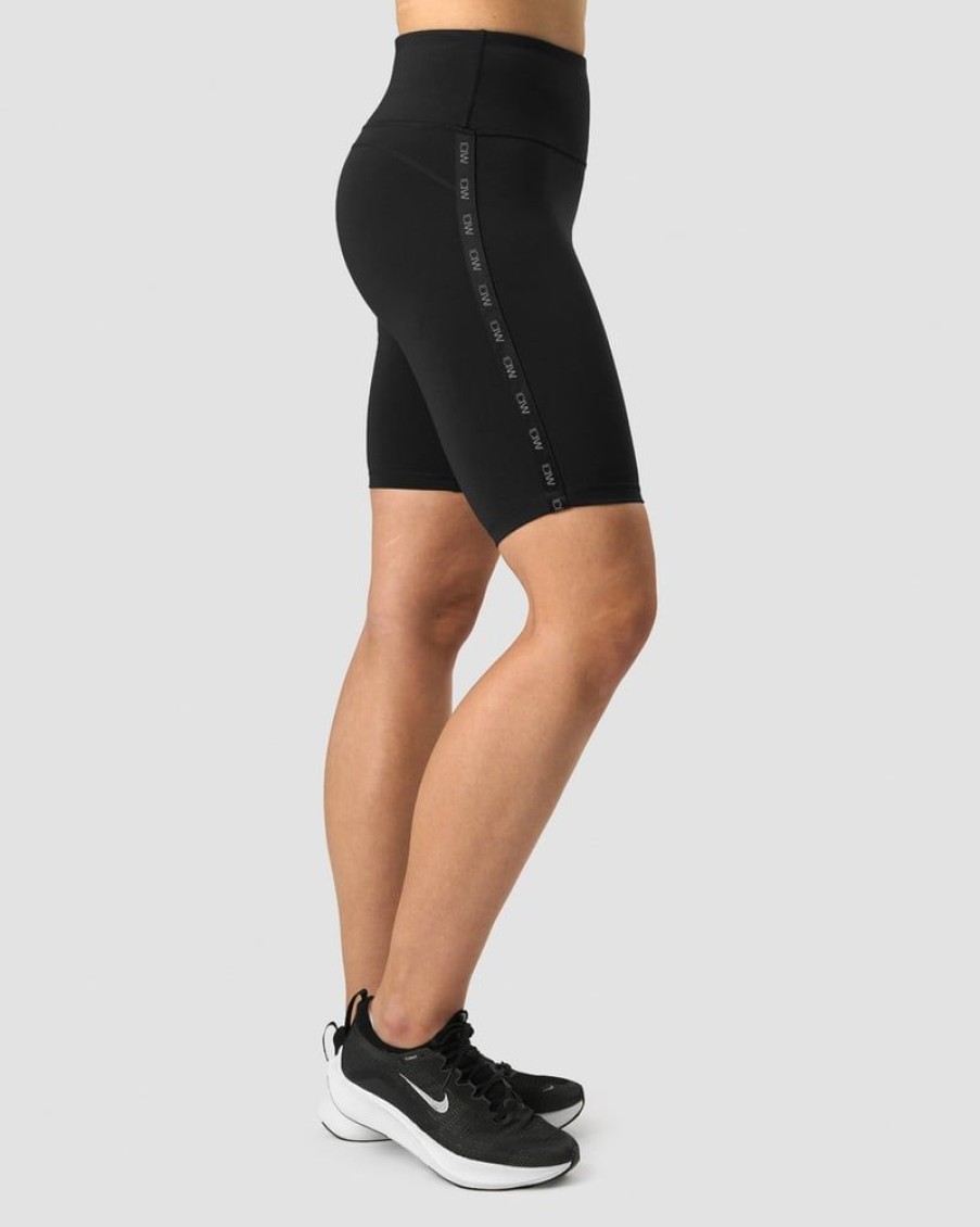 Damer ICIW Shorts | Ultimate Training Logo Biker Shorts Black