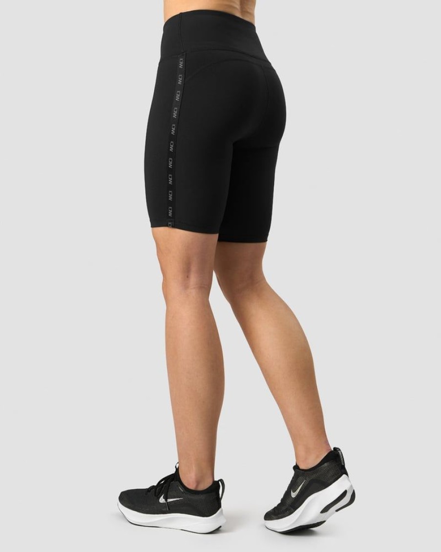 Damer ICIW Shorts | Ultimate Training Logo Biker Shorts Black