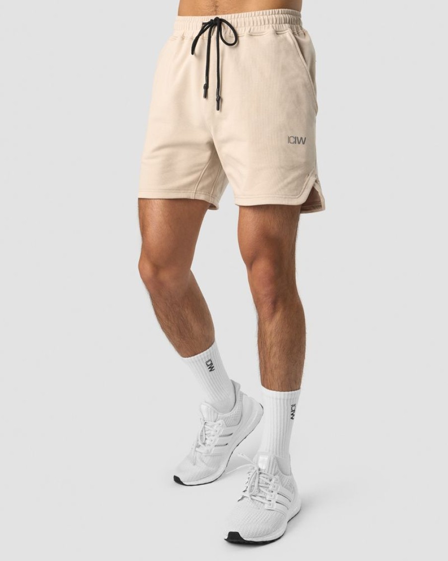 Herrer ICIW Shorts | Stride Sweat Shorts Men Beige