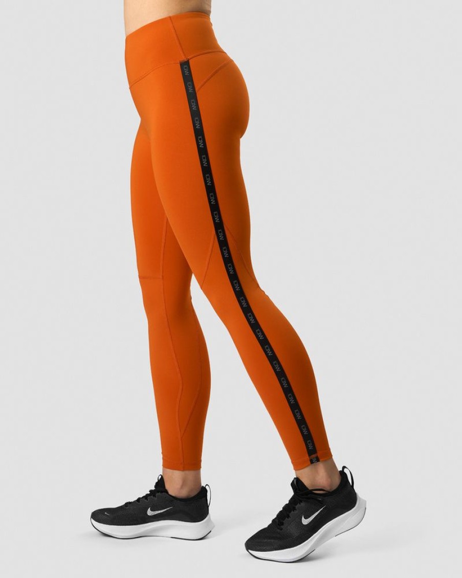 Damer ICIW Tights & Leggings | Ultimate Training Logo Tights Amber