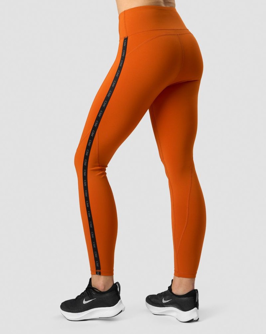 Damer ICIW Tights & Leggings | Ultimate Training Logo Tights Amber