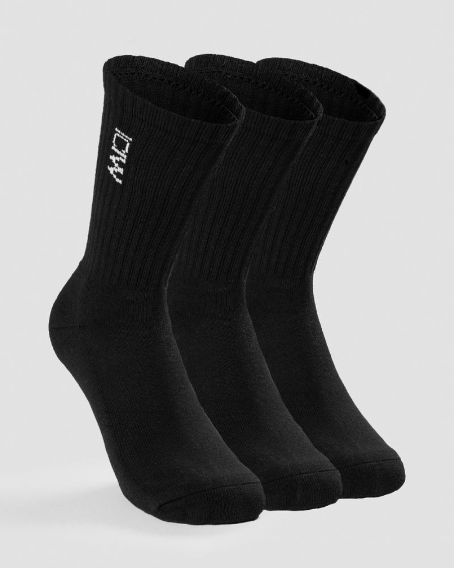 Damer ICIW Sokker | Training Socks 3-Pack Black