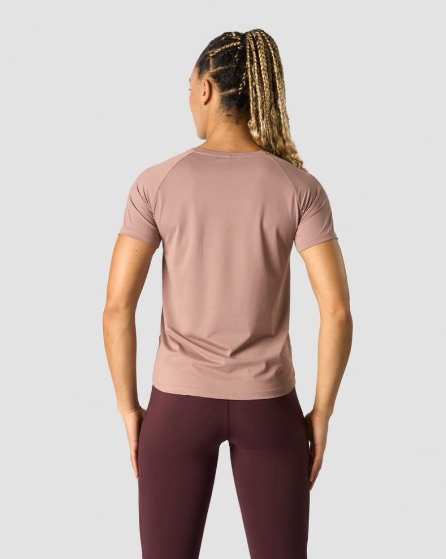 Damer ICIW T-Shirts | Stride T-Shirt Wmn Light Mauve