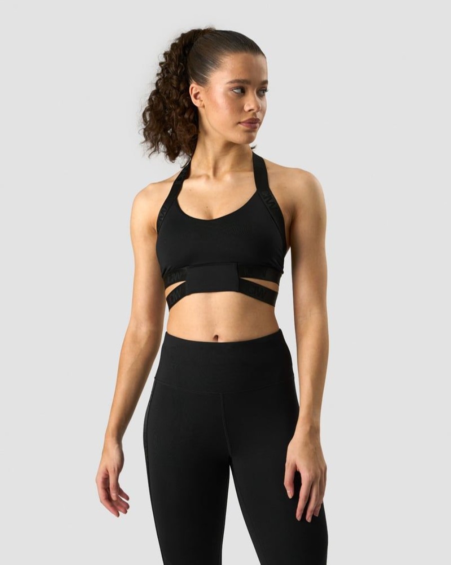 Damer ICIW Sports-Bh'Er | Ultimate Training Sports Bra Black/Black