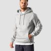 Herrer ICIW Langaermede Trojer | Everyday Hoodie Side Logo Men Light Grey Melange