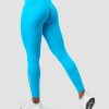 Damer ICIW Tights & Leggings | Scrunch V-Shape Tights Blue