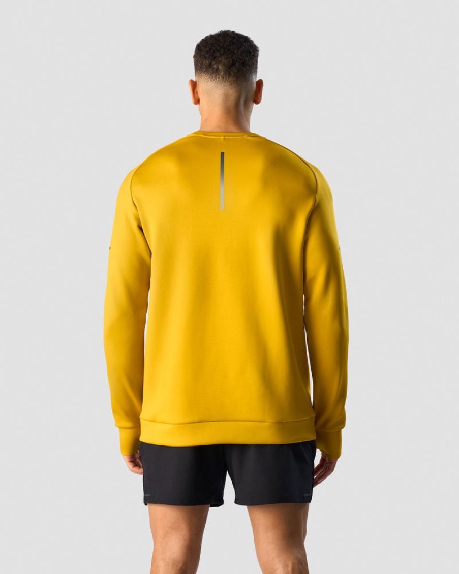 Herrer ICIW Langaermede Trojer | Mercury Crewneck Mustard