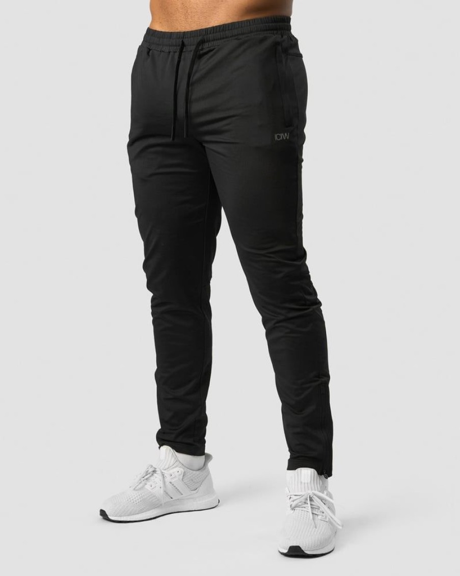 Herrer ICIW Bukser | Ultimate Training Zip Pants Black