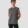 Damer ICIW Tanktops | Everyday Cotton Tank Top Dark Grey