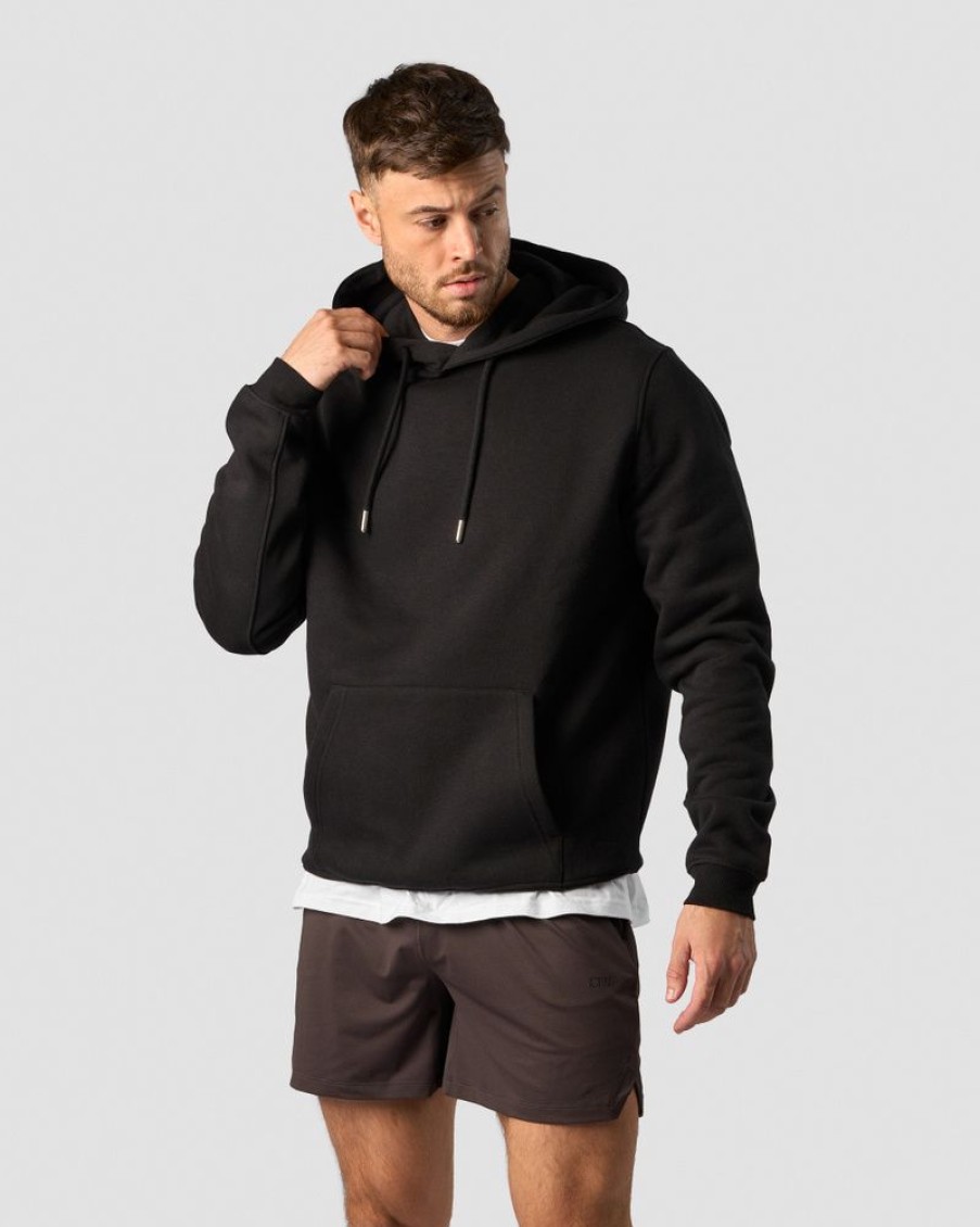 Herrer ICIW Langaermede Trojer | Everyday Hoodie Men Black