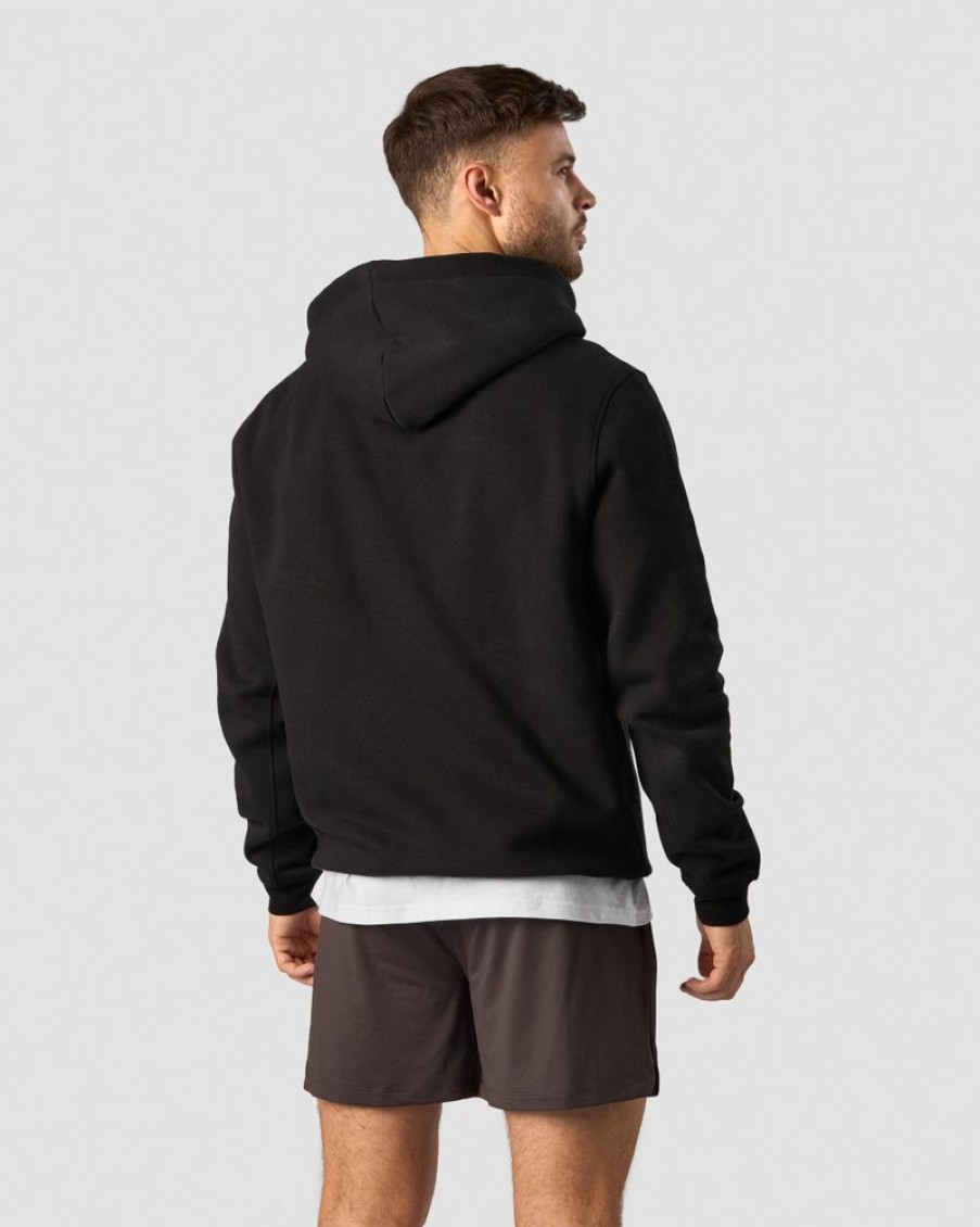 Herrer ICIW Langaermede Trojer | Everyday Hoodie Men Black