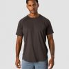 Herrer ICIW T-Shirts | Stride Raglan T-Shirt Men Charcoal