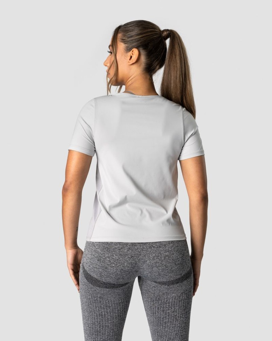 Damer ICIW T-Shirts | Everyday Tech T-Shirt Wmn Lt Grey