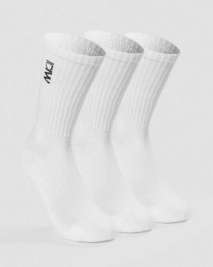 Damer ICIW Sokker | Training Socks 3-Pack White