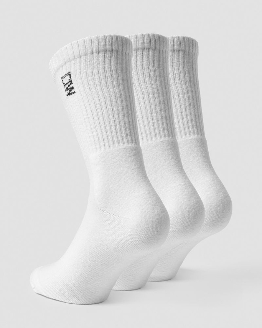 Damer ICIW Sokker | Training Socks 3-Pack White