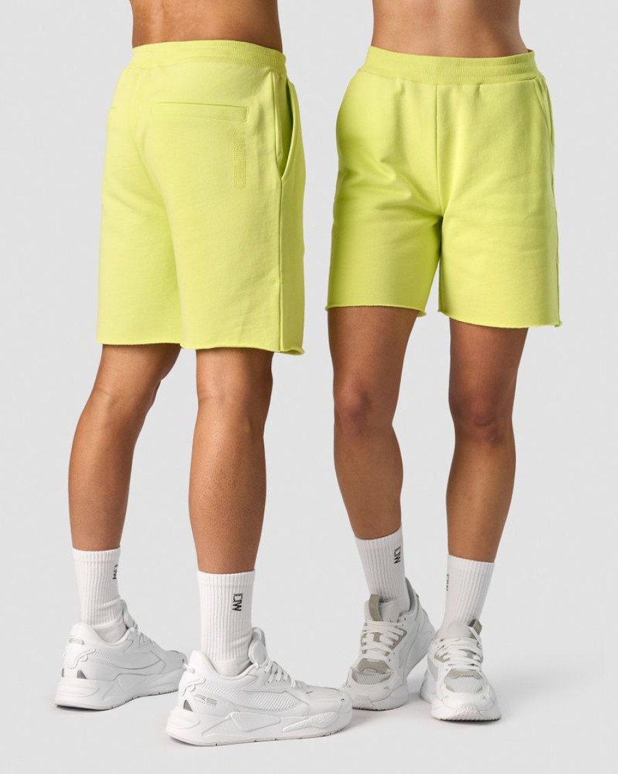 Damer ICIW Shorts | Unified Sweat Shorts Yellow