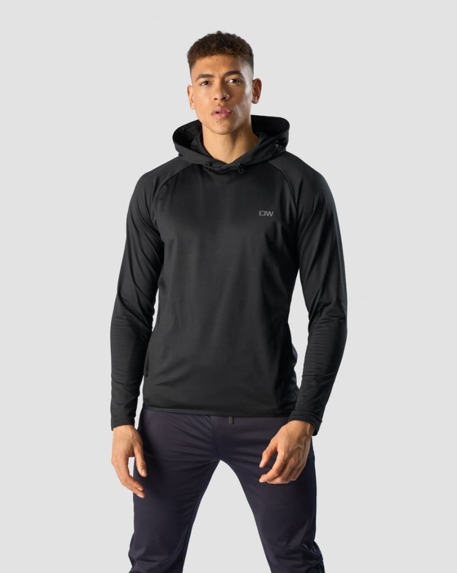 Herrer ICIW Langaermede Trojer | Ultimate Training Hoodie Black