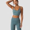 Damer ICIW Sports-Bh'Er | Nimble Sports Bra Steel Blue