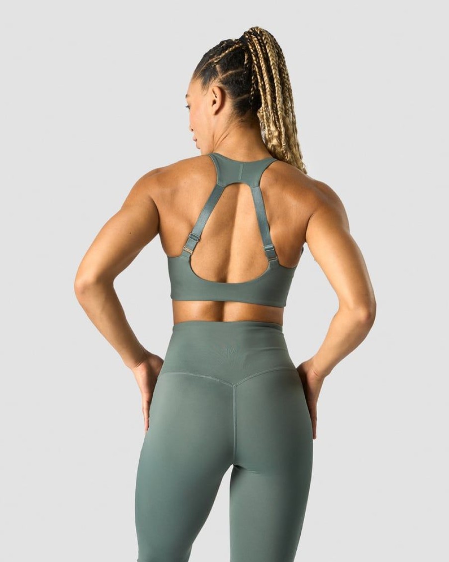 Damer ICIW Sports-Bh'Er | Stride Sports Bra Sea Green