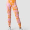 Damer ICIW Tights & Leggings | Define Seamless Tie Dye Tights Sunset Beach