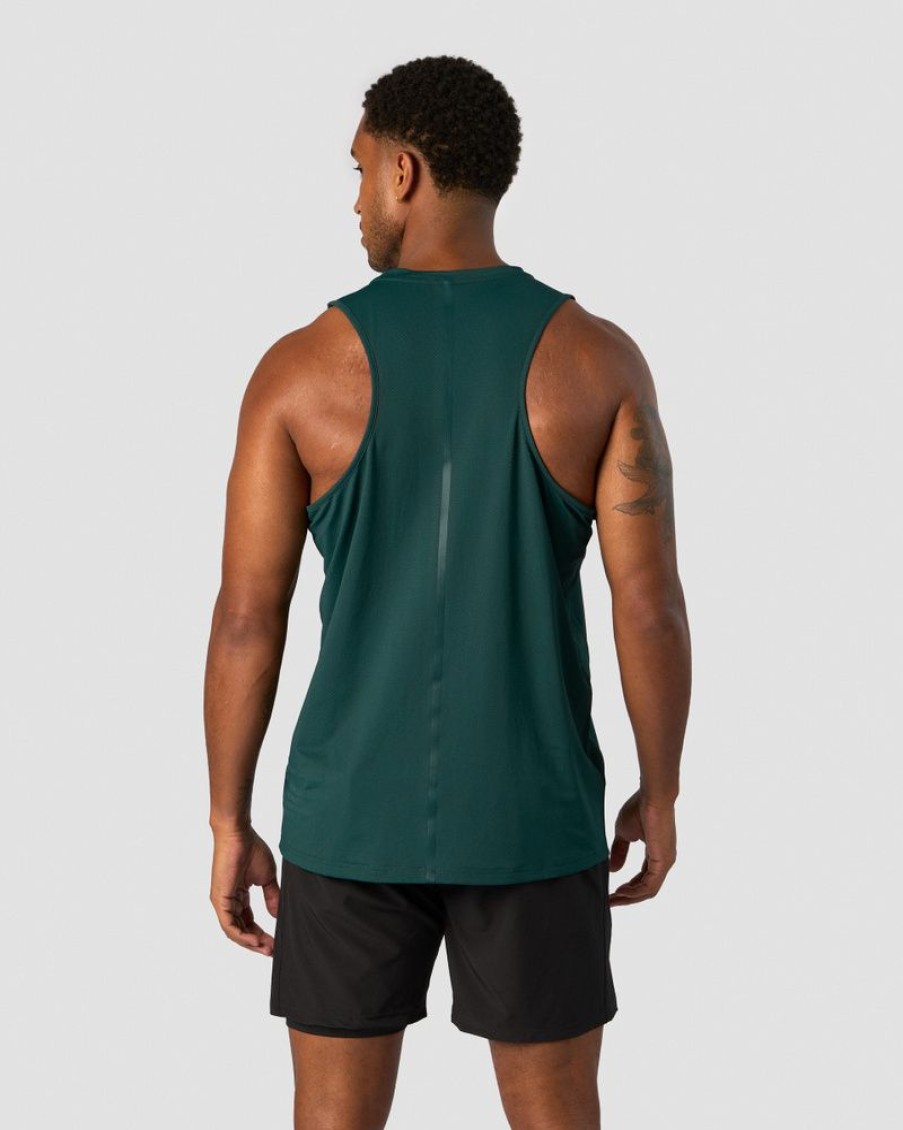 Herrer ICIW Tanktops | Training Club Tank Top Men Dk Teal