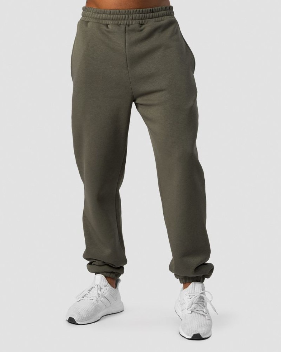 Herrer ICIW Bukser | Everyday Sweatpants Men Khaki Green