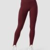 Damer ICIW Tights & Leggings | Nimble Tights Burgundy