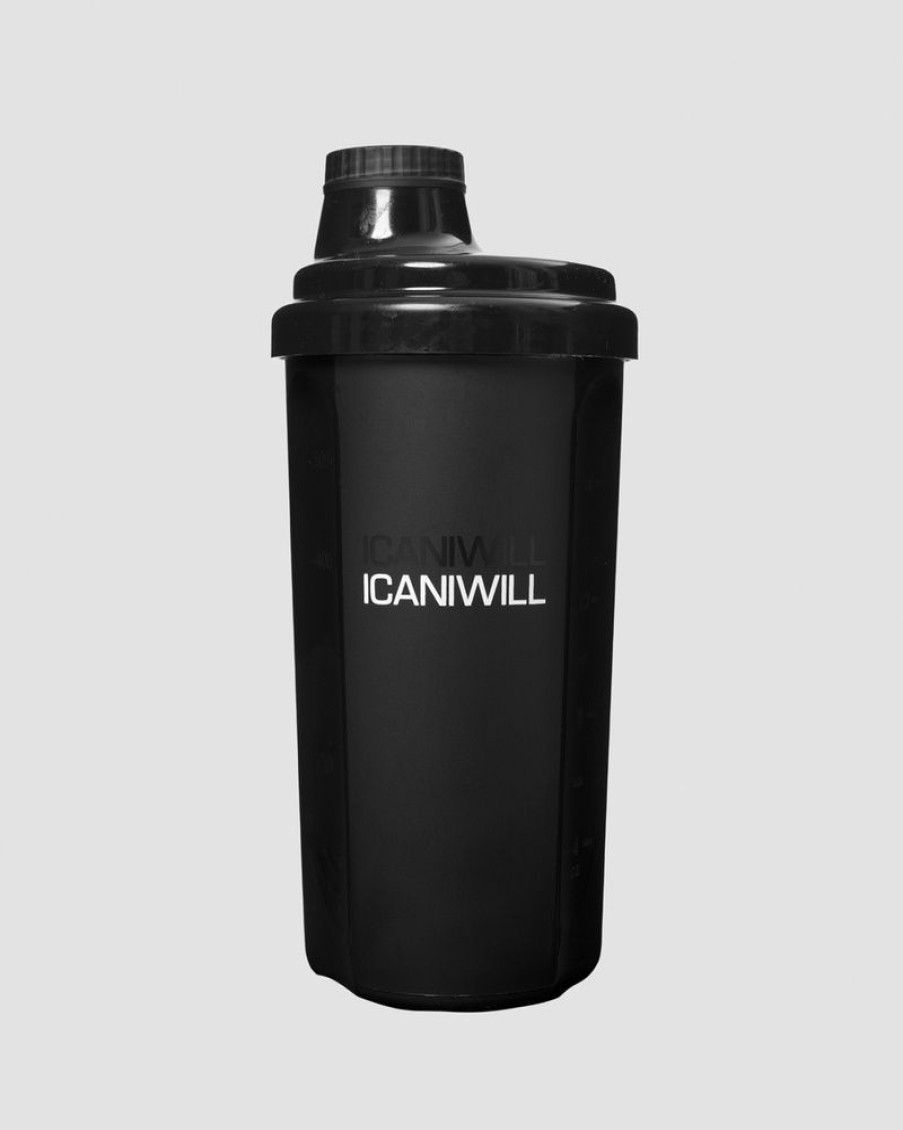 Damer ICIW Shakers, Vandflasker | Icaniwill Shaker 500Ml Black