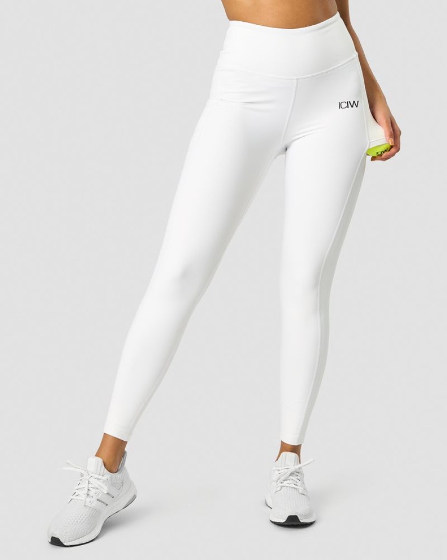 Damer ICIW Tights & Leggings | Training Tights White