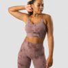 Damer ICIW Sports-Bh'Er | Define Seamless Tie Dye Sports Bra Mauve