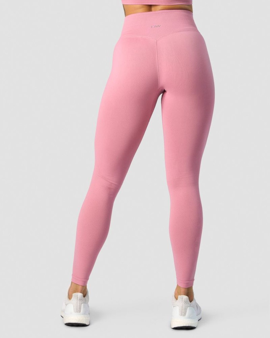 Damer ICIW Tights & Leggings | Define Seamless V-Shape Tights Dusty Pink