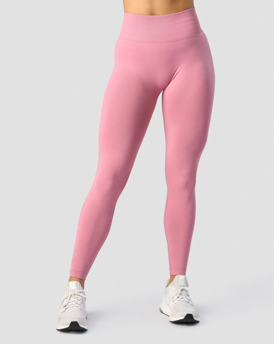 Damer ICIW Tights & Leggings | Define Seamless V-Shape Tights Dusty Pink