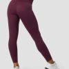 Damer ICIW Tights & Leggings | Define Seamless V-Shape Tights Maroon