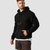 Herrer ICIW Langaermede Trojer | Everyday Hoodie Side Logo Men Black