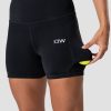 Damer ICIW Shorts | Smash Padel Shorts Black Wmn