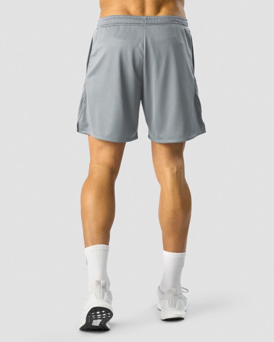 Herrer ICIW Shorts | Revive Mesh Shorts Men Dusty Blue