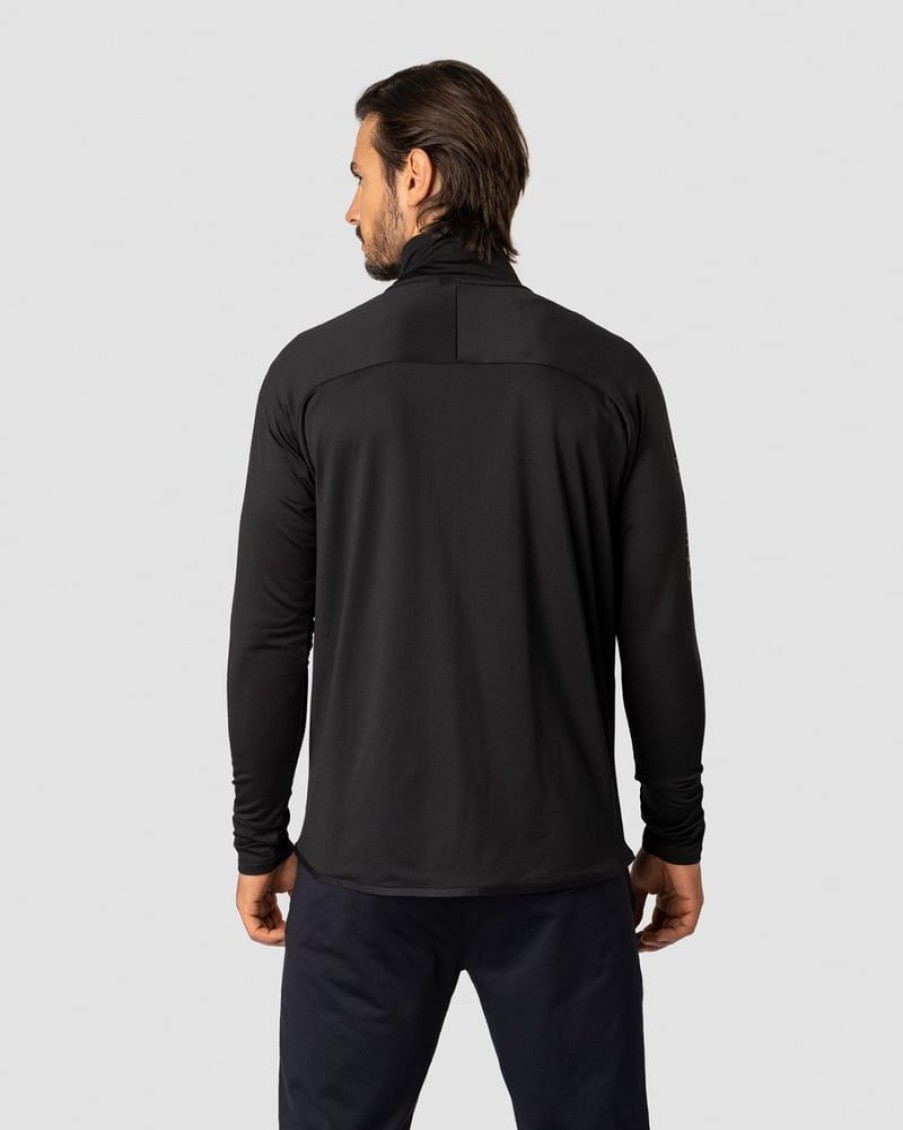 Herrer ICIW Langaermede Trojer | Ultimate Training Zipper Black