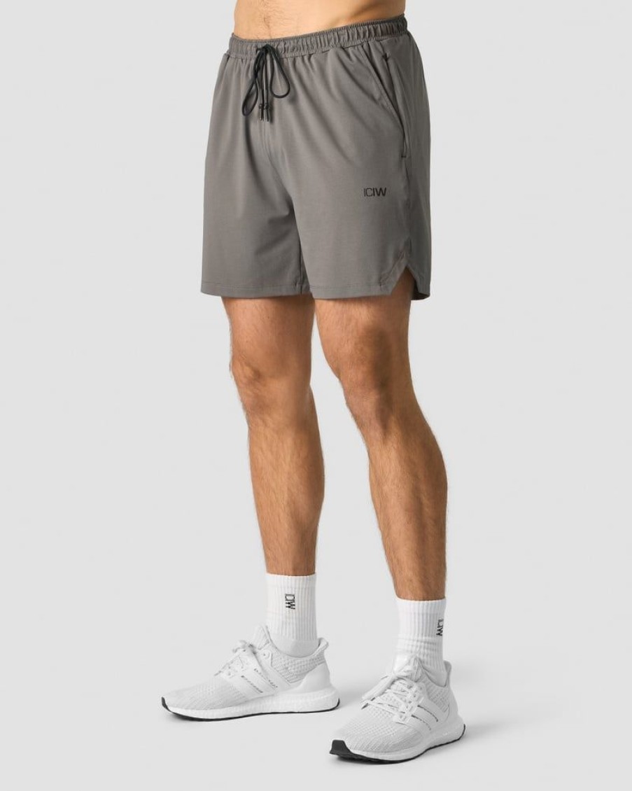 Herrer ICIW Shorts | Stride Shorts Men Grey