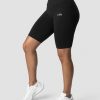 Damer ICIW Seamless Traeningstoj | Ribbed Define Seamless Biker Shorts Black Wmn