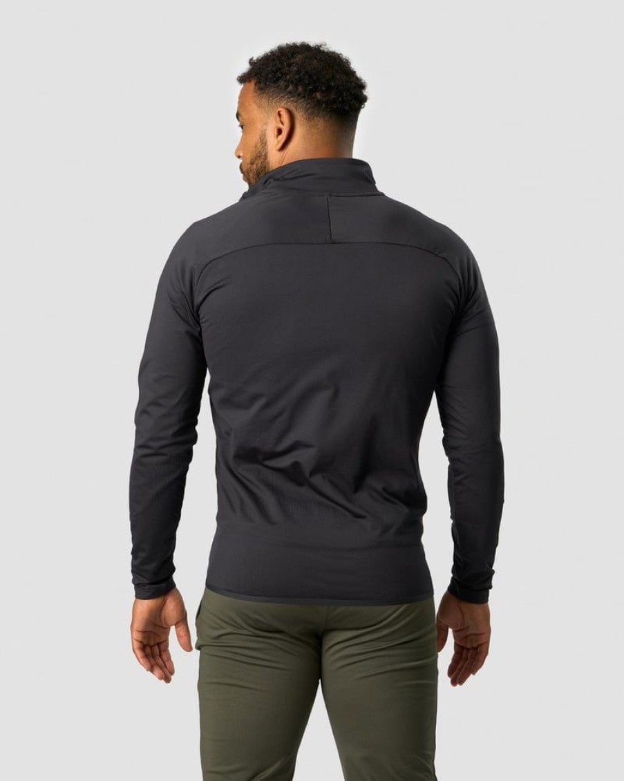 Herrer ICIW Langaermede Trojer | Ultimate Training 1/4 Zip Graphite