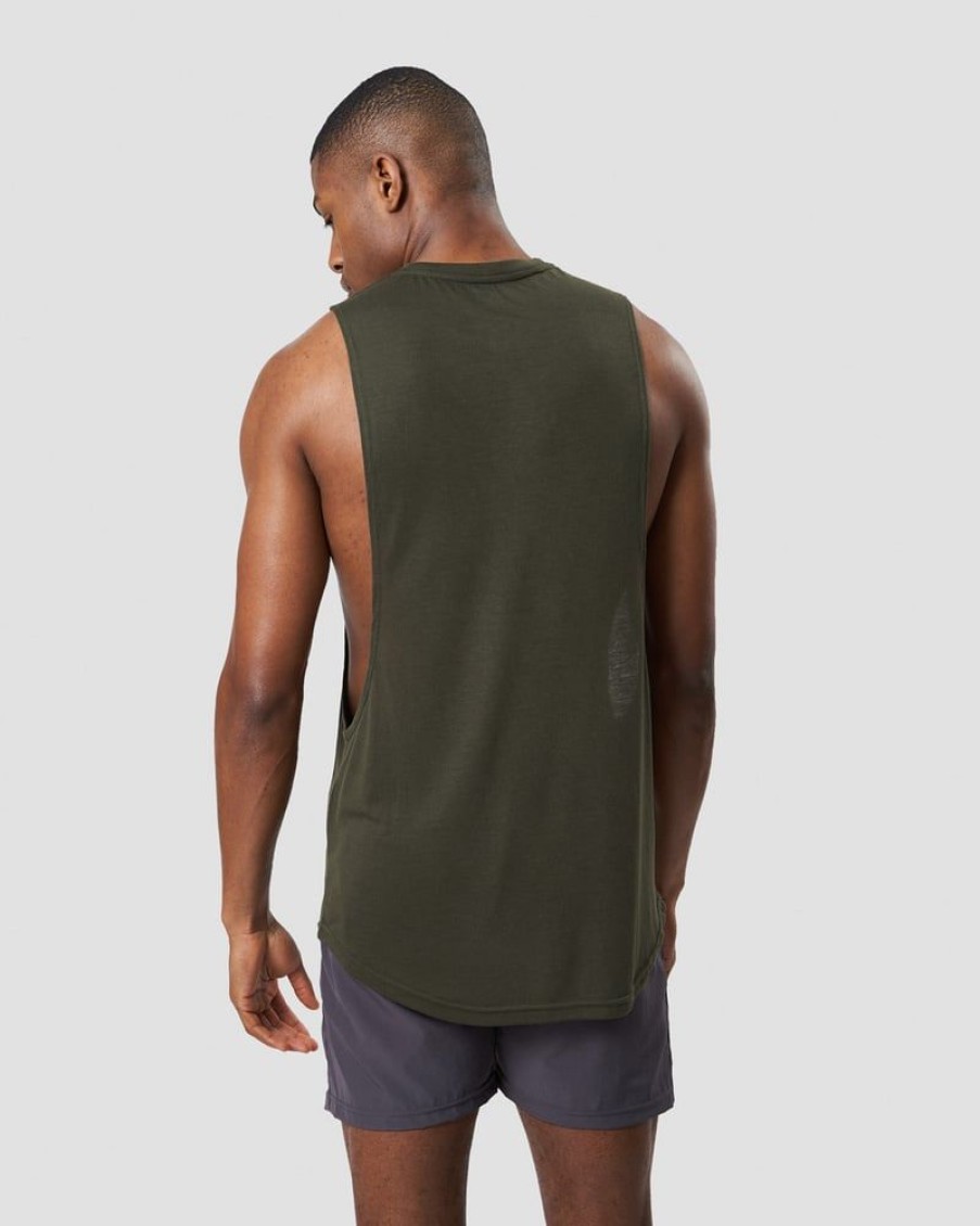 Herrer ICIW Tanktops | Training Open Tank Top Dark Army Men