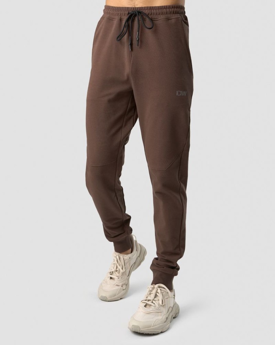 Herrer ICIW Bukser | Stride Sweat Pants Men Dark Brown