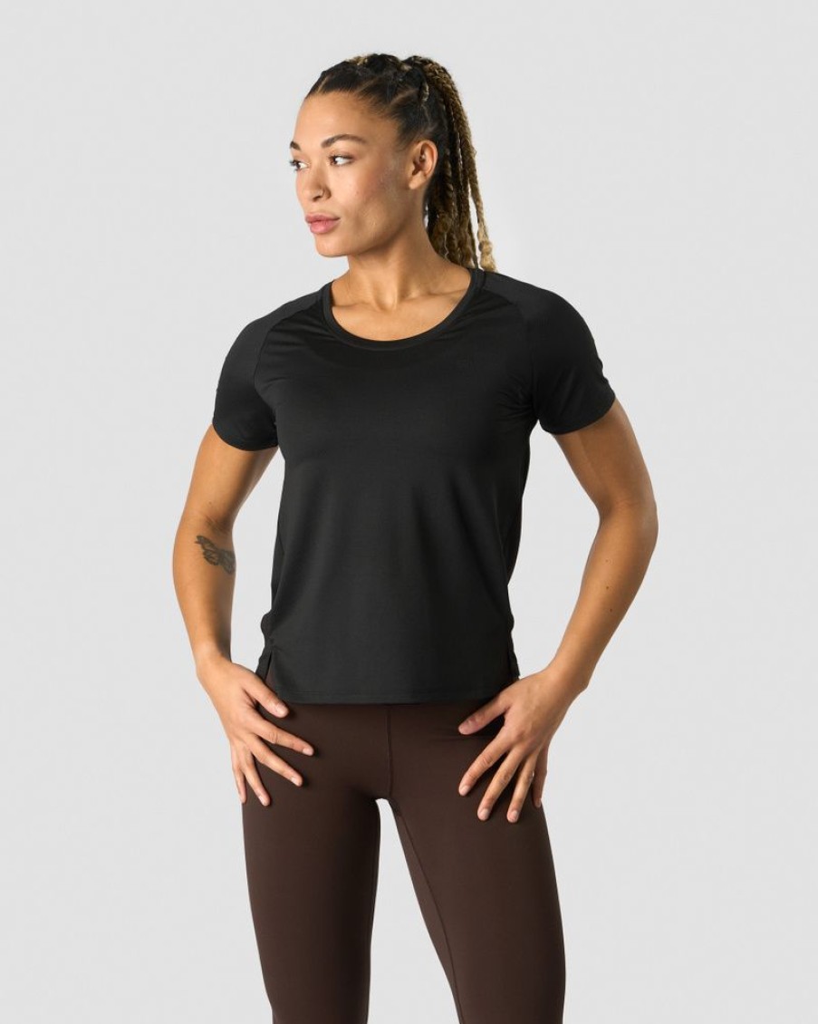 Damer ICIW T-Shirts | Stride T-Shirt Wmn Black