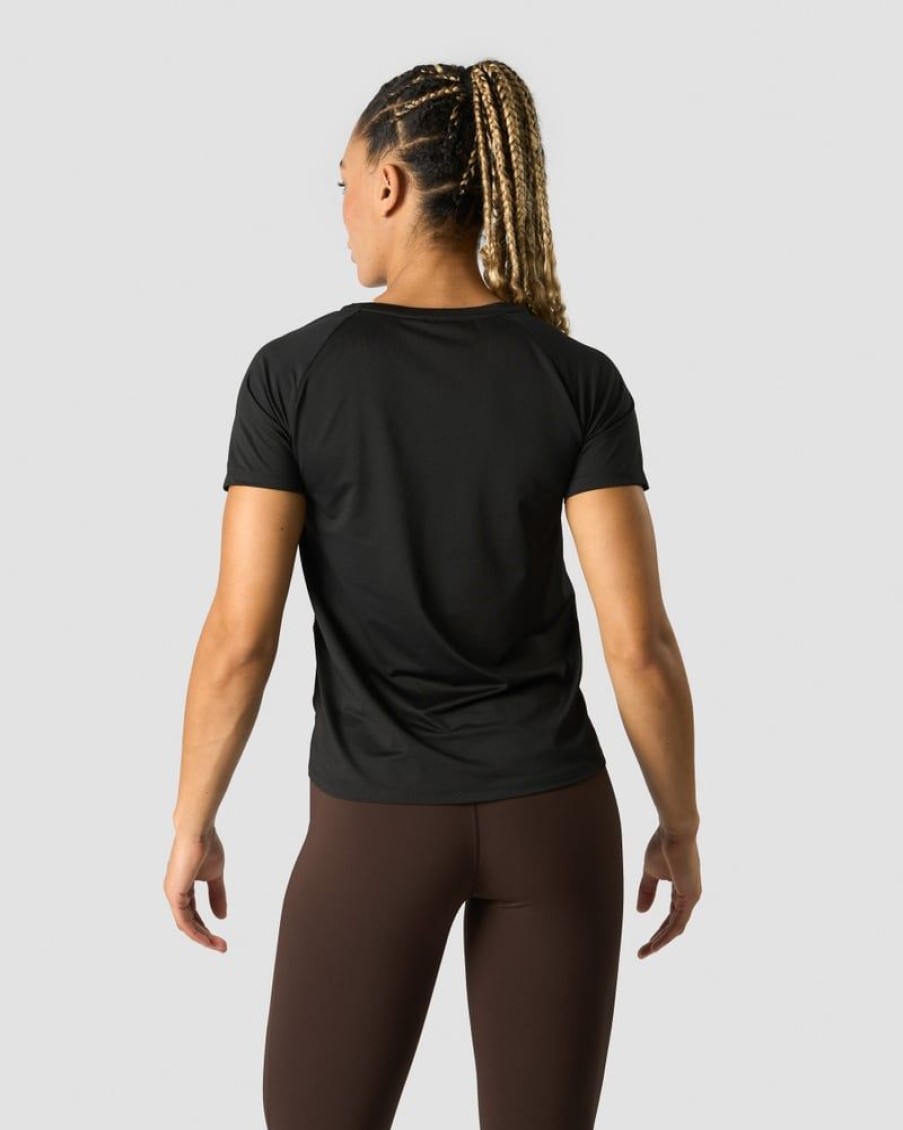 Damer ICIW T-Shirts | Stride T-Shirt Wmn Black