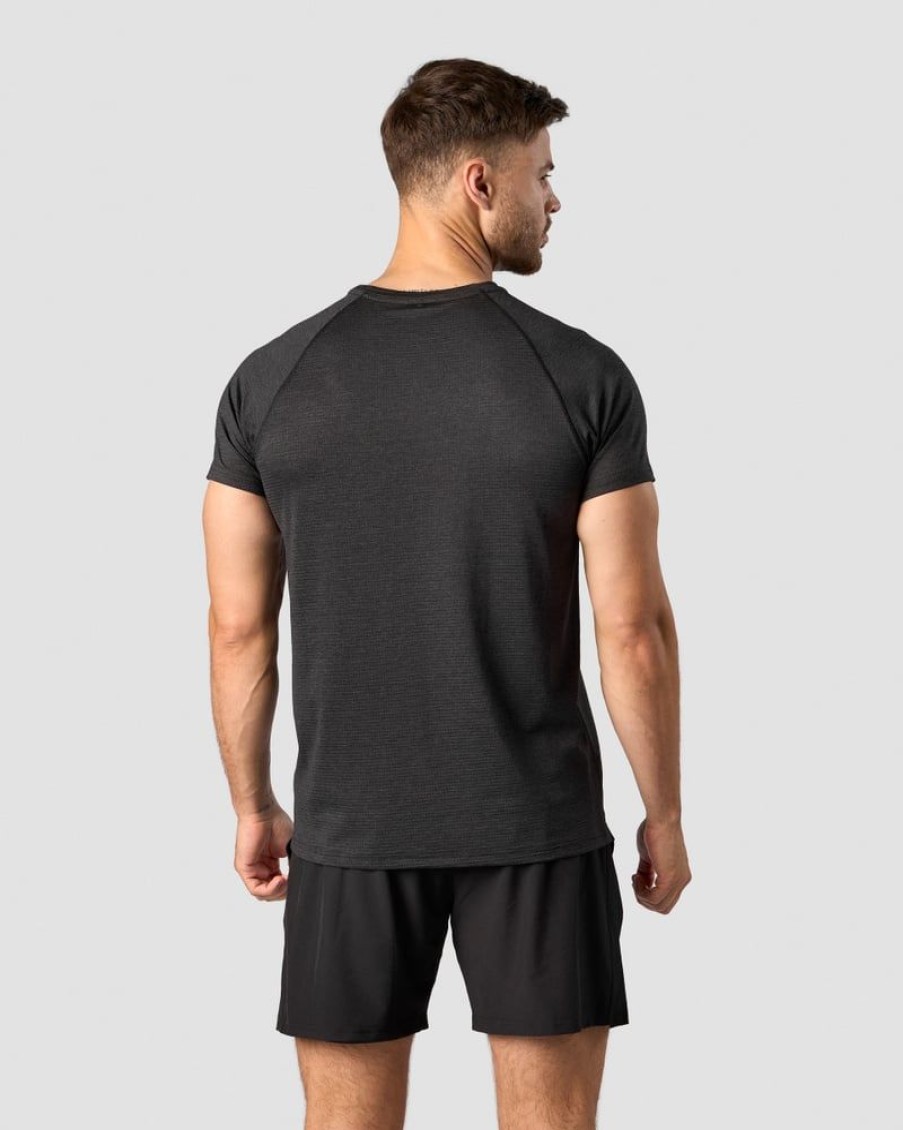 Herrer ICIW T-Shirts | Training Mesh T-Shirt Men Dark Grey