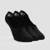 Damer ICIW Sokker | Invisible Socks 3-Pack Black