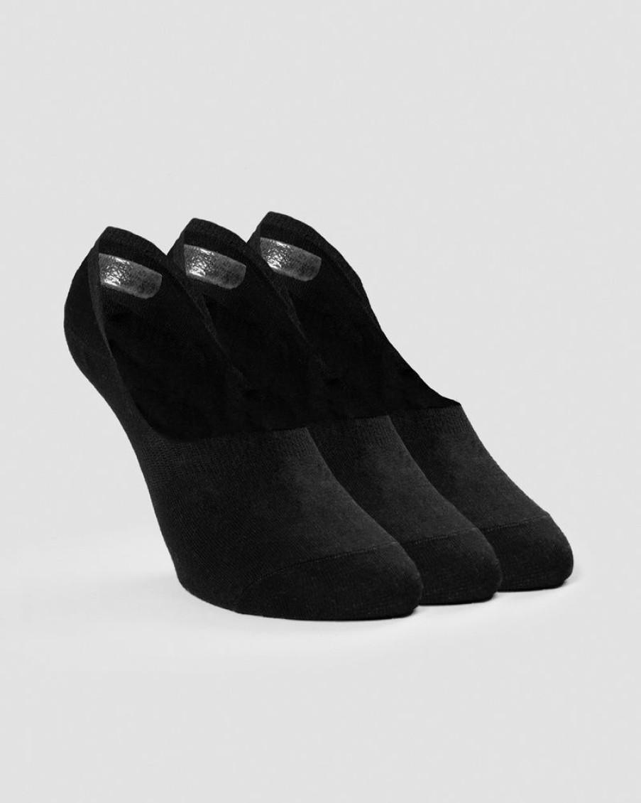 Damer ICIW Sokker | Invisible Socks 3-Pack Black